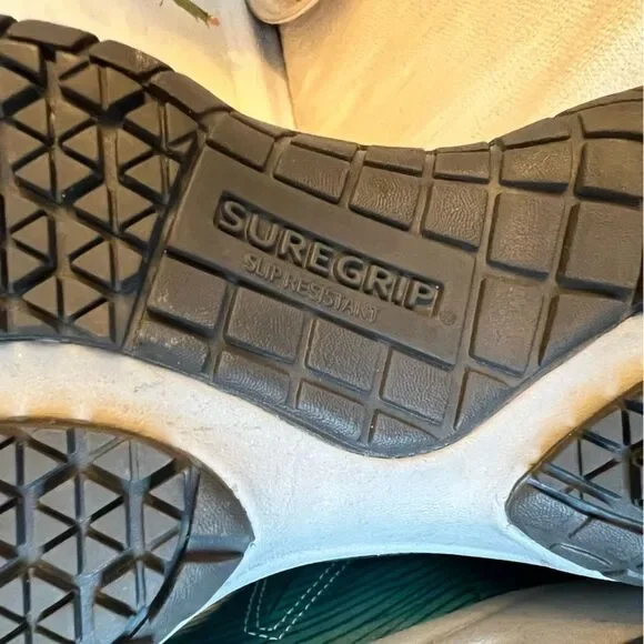 MERRELL Women's Encore Moc Pro
Shine Clog Shoes, Aqua/Navy/Grey Sz 7 - Picture 11 of 12